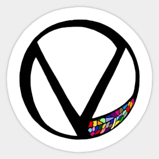 Syymbols Circle Sticker